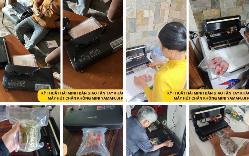 Ứng dụng đa dạng của máy hàn miệng túi Yamafuji P350A