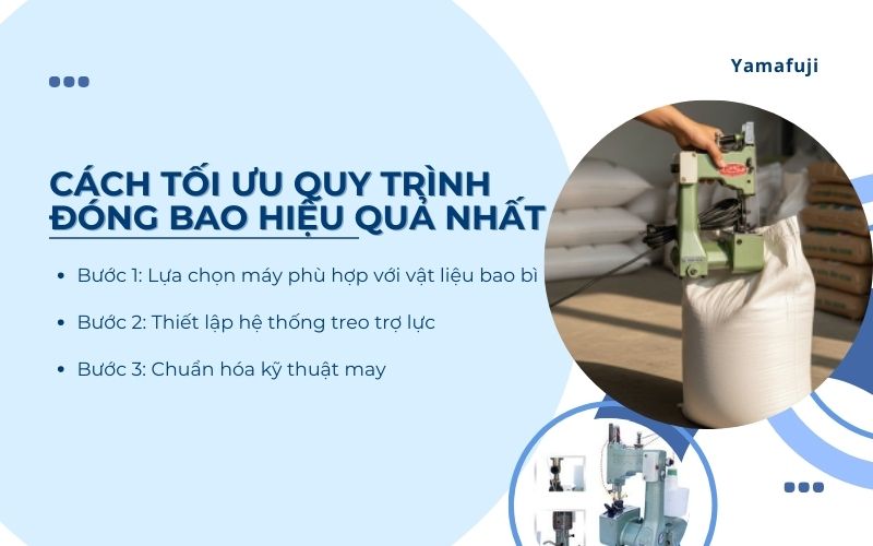 Cách tối ưu quy trình đóng bao hiệu quả nhất