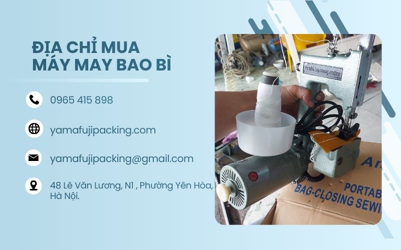 Địa chỉ mua máy may bao bì