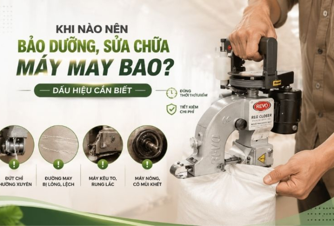 Khi nào nên bảo dưỡng, sửa chữa máy may bao? Dấu hiệu cần biết