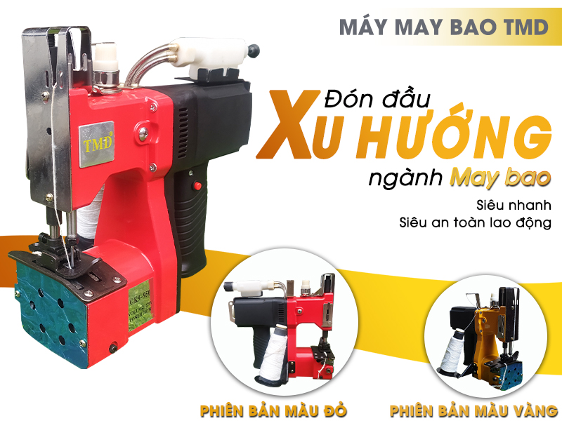 Máy may bao TMD GK9-950 có bình dầu