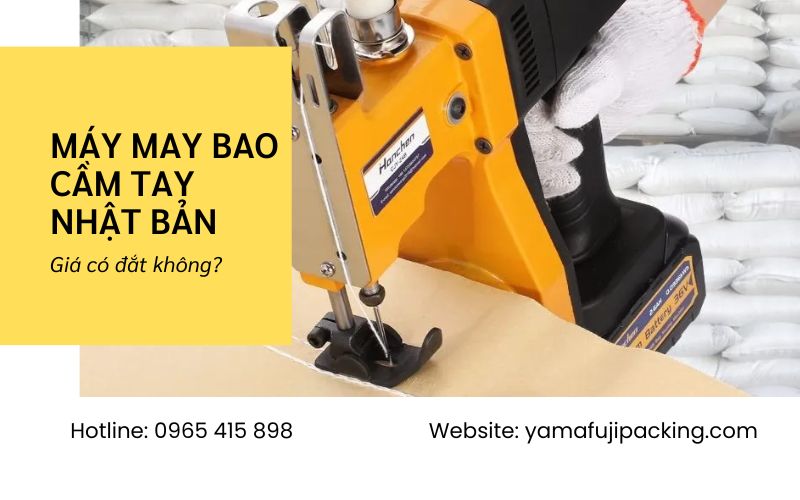 Máy may bao cầm tay Nhật Bản