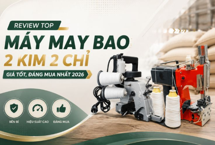 Review top máy may bao 2 kim 2 chỉ giá tốt, đáng mua nhất 2026