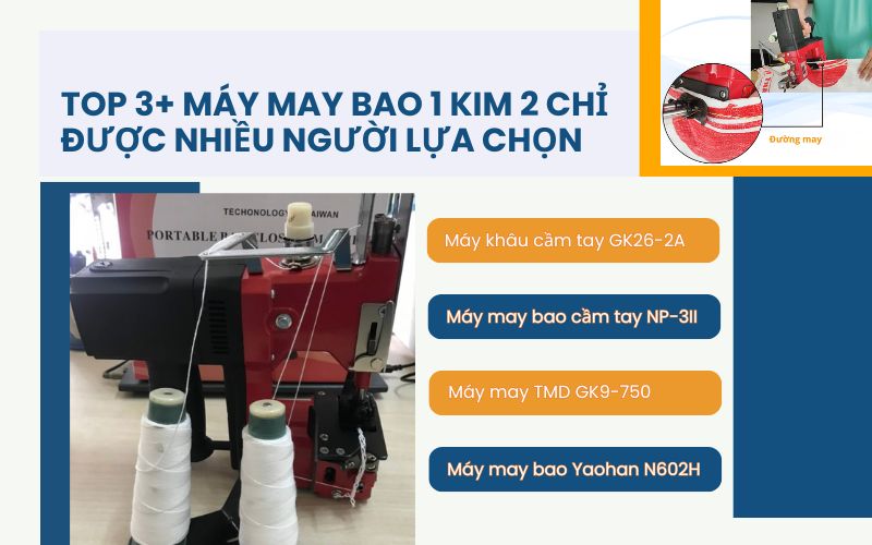Top 3+ máy may bao 1 kim 2 chỉ được nhiều người lựa chọn 