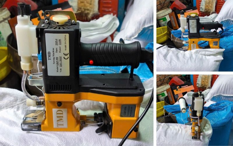 Yamafuji bàn giao máy may bao TMD GK9-950 (có bình dầu)