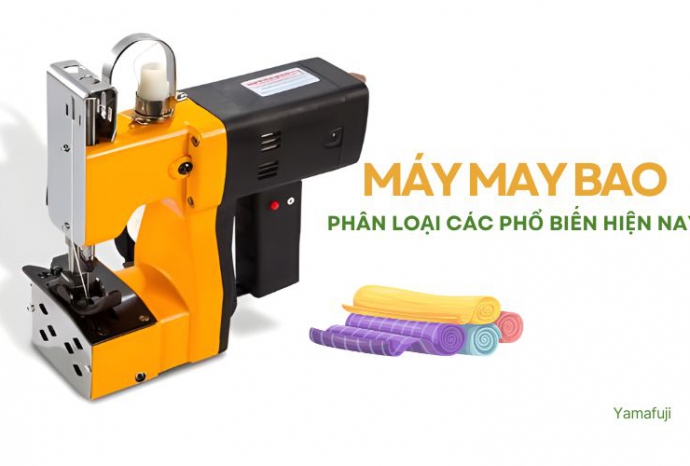 Phân loại các dòng máy may bao phổ biến hiện nay