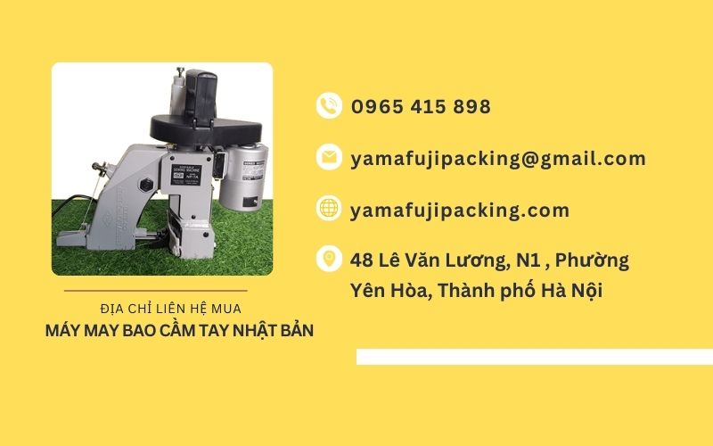 địa chỉ liên hệ mua máy may bao cầm tay nhật bản