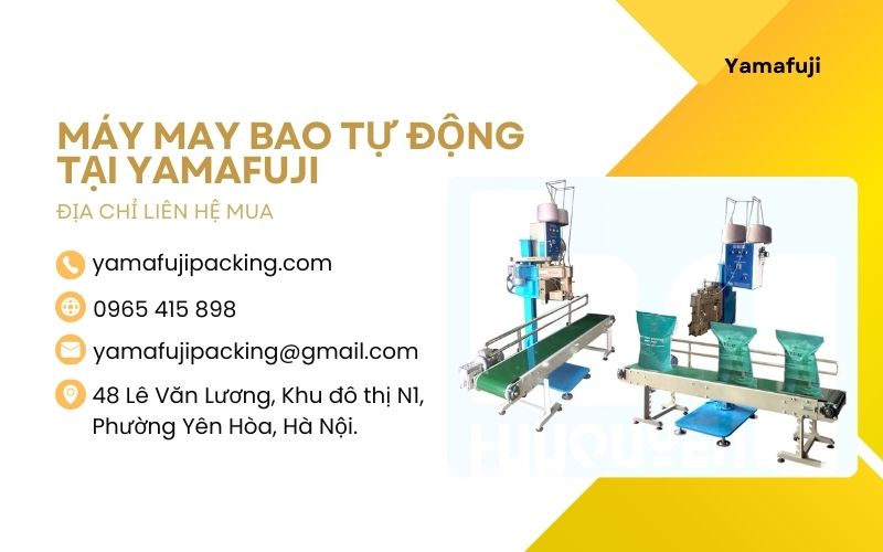 địa chỉ liên hệ mua máy may bao tự động tại yamafuji 