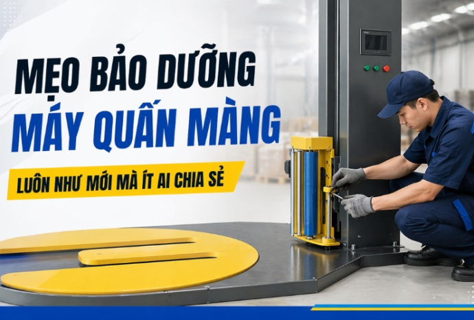 Mẹo bảo dưỡng máy quấn màng luôn như mới mà ít ai chia sẻ