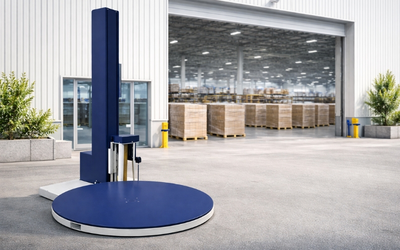 Chuẩn bị trước khi vận hành máy quấn màng pe pallet