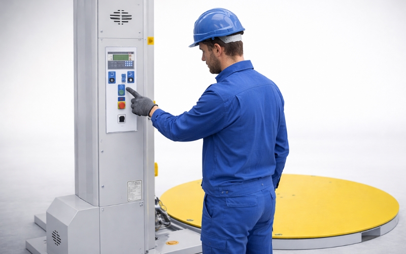 Dấu hiệu máy quấn màng pallet cần bảo trì