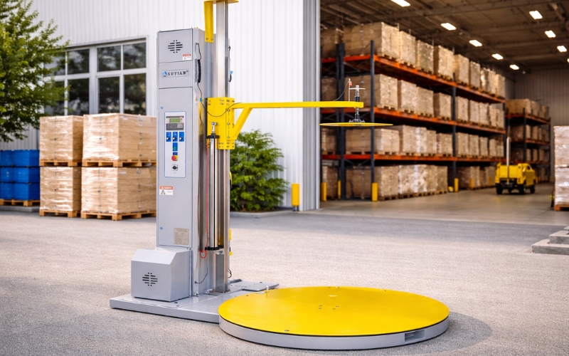 Giới thiệu máy quấn màng pallet tự động BL2000BX