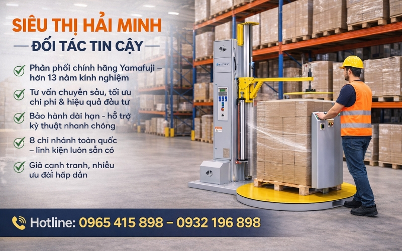 Gợi ý địa chỉ mua thiết bị quấn màng uy tín số 1 Việt Nam 