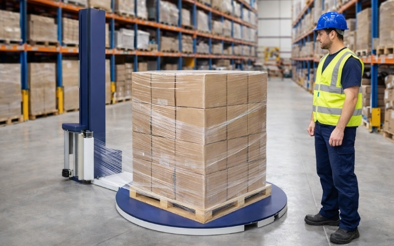 Hải Minh - Nơi sửa thiết bị quấn màng pallet uy tín 