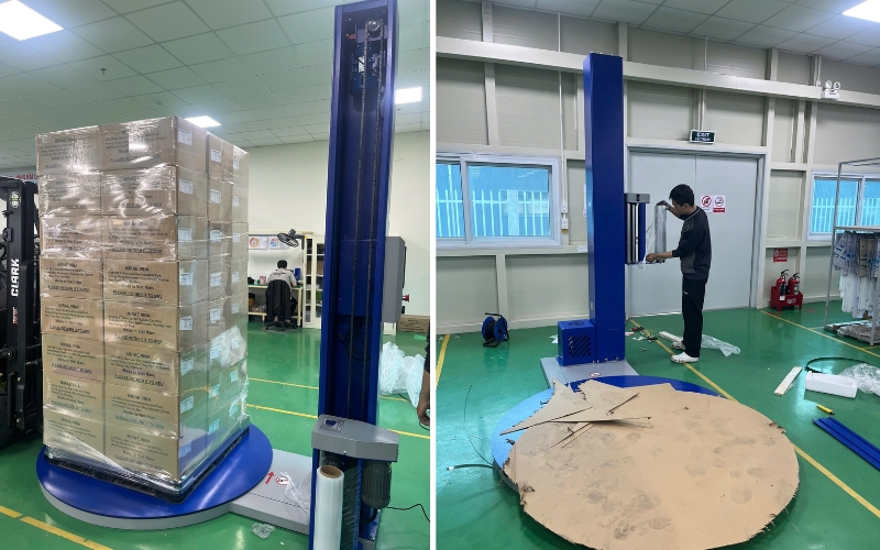 Lựa chọn màng co phù hợp với máy quấn màng