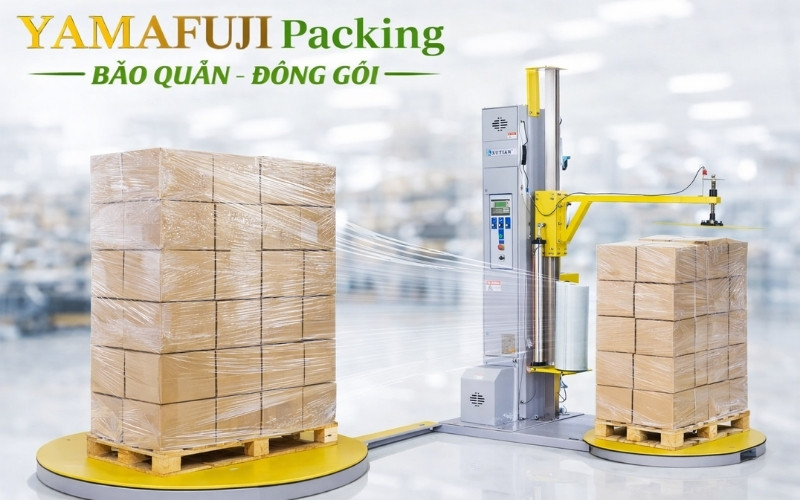 Máy quấn màng co