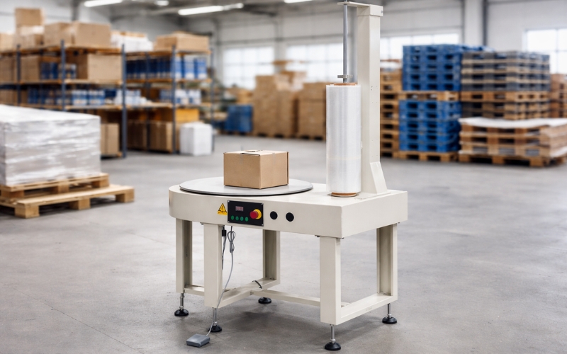 Máy quấn màng co mini là gì?