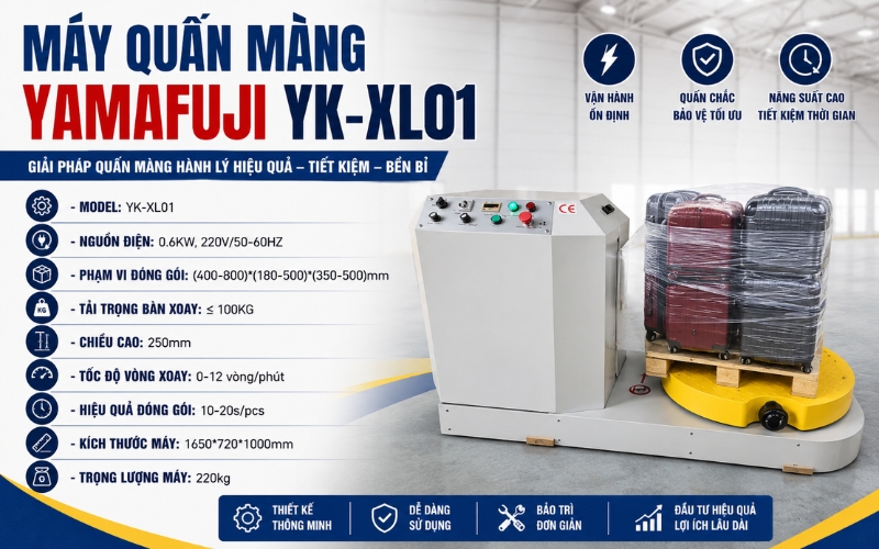 Máy quấn màng Yamafuji YK-XL01