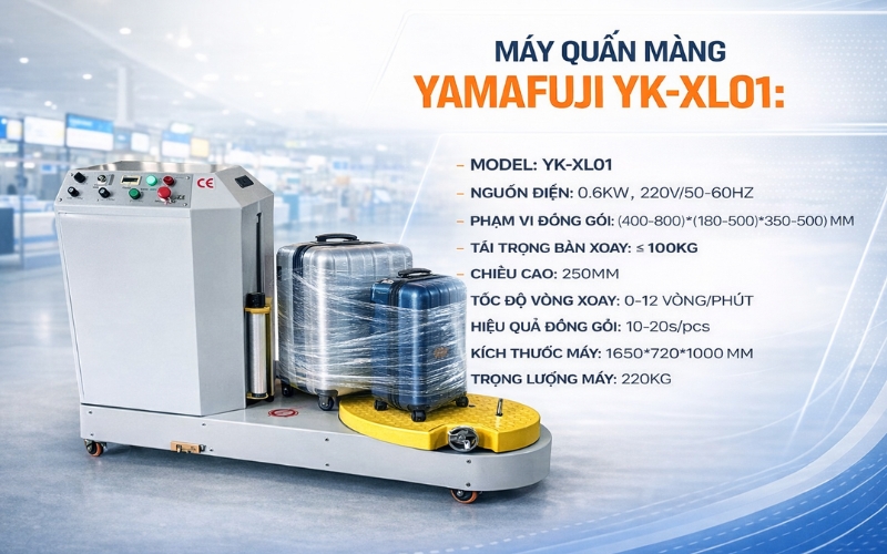 Máy quấn màng Yamafuji YK-XL01