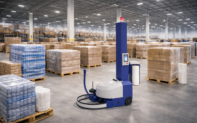 Robot quấn màng tự động Yamafuji BL600R