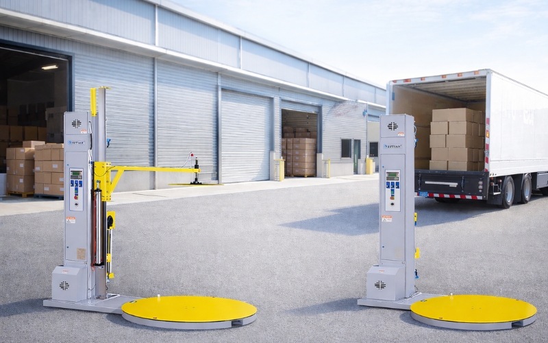 So sánh chi tiết máy quấn pallet BL2000BX và BL2000PX