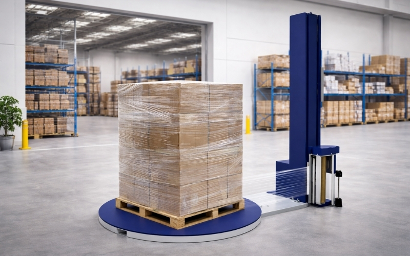 Tải trọng mâm xoay thiết bị quấn màng co