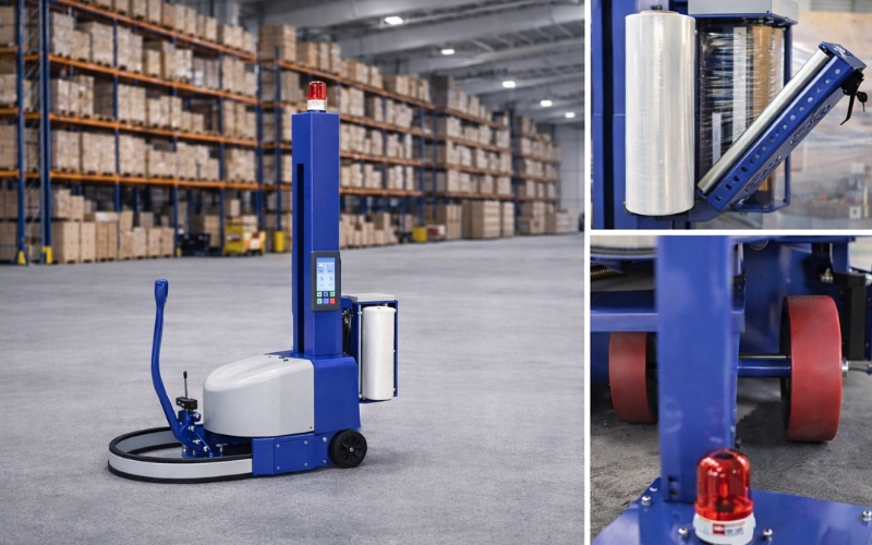 Thông số máy quấn màng BL600R