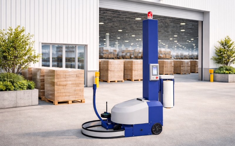 Tiêu chí lựa chọn thiết bị quấn màng pallet tự động phù hợp thực tế