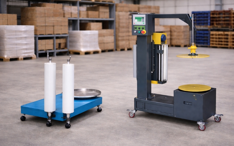 Tư vấn cách lựa chọn máy quấn màng mini tiết kiệm chi phí