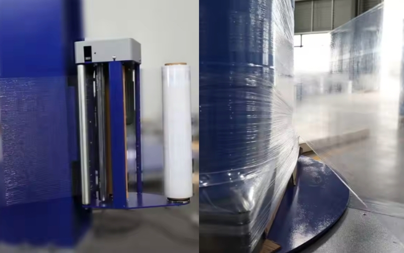 Ứng dụng thực tế của thiết bị quấn màng co BL1650T1