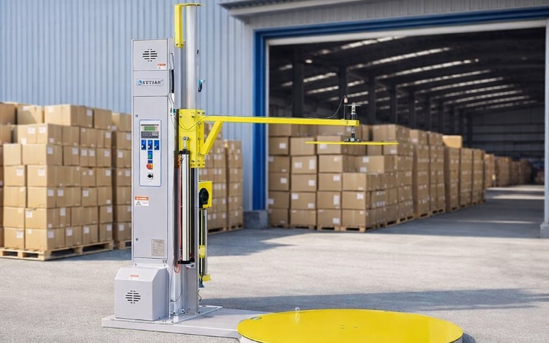 Ưu điểm của máy quấn màng co tự động