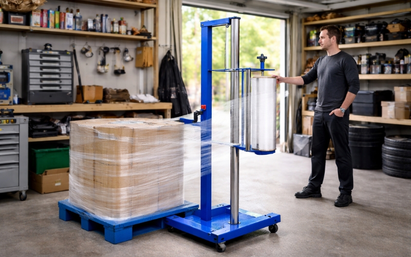 Ưu điểm của máy quấn màng pe tự chế